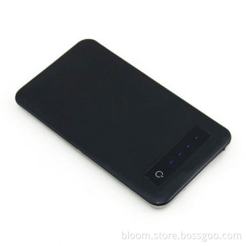 Ultra-slim Mobile Charger for iPhone 6, 5,000mAh, USB Output 1A, 4-level LED IndicatorNew
